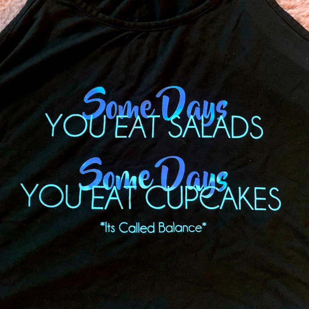 It’s called balance Tank Top Black | Small